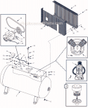 Page A Diagram and Parts List for XP563500 2004 Campbell Hausfeld Compressor